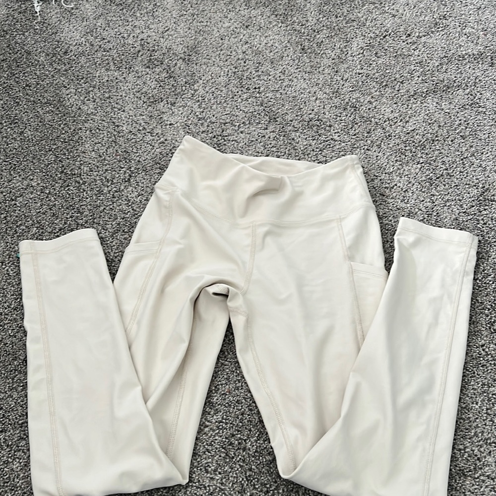 Cream leggings